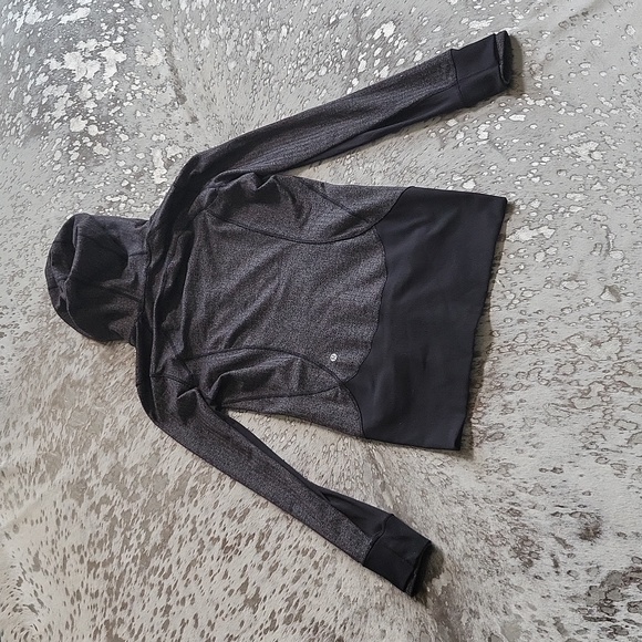 Lululemon Daily Practice Jacket Herringbone Sz10 - Picture 11 of 12